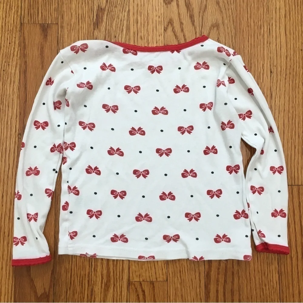Carter's little girls cotton long sleeve sleep wear T-shirt